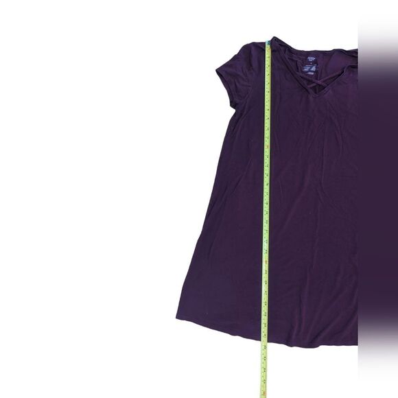 🛍️ Arizona Maroon Extra Soft Dress Size Large - Picture 4 of 5